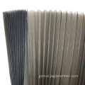 Fiberglass Plisse Insects Screen ECO pleated mesh folding screen/polyester pleated mesh Supplier